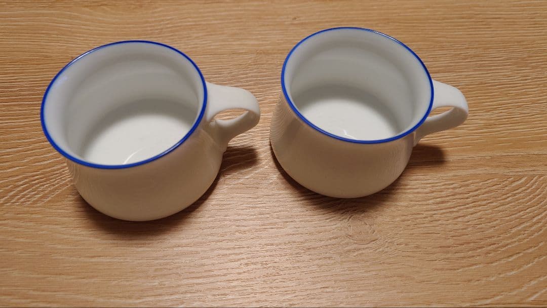 黒田泰蔵 TAIZO白磁 小ぶりなマグカップ2点セット