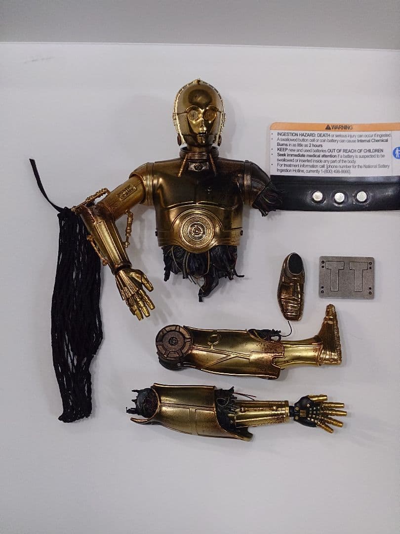 スターウォーズ　ホットトイズ　HOTTOYS C-3PO チューバッカ