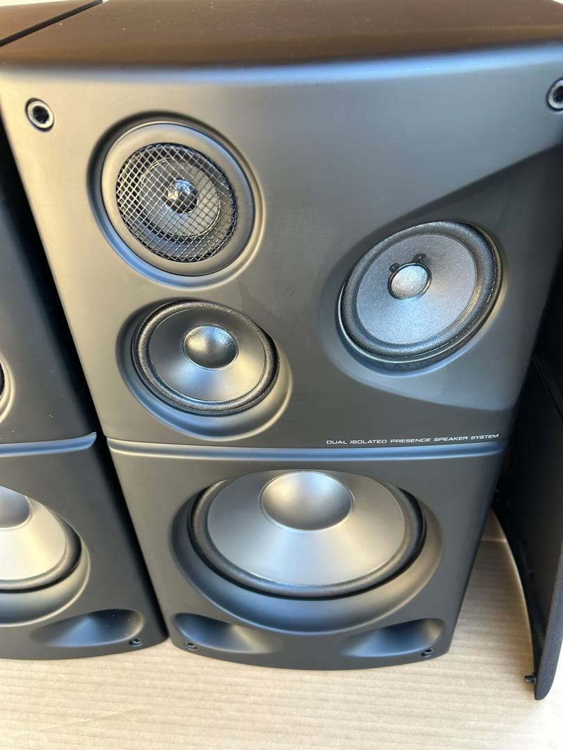 ケンウッド S-9M フロントバスレス サテライト サラウンド スピーカー ペア