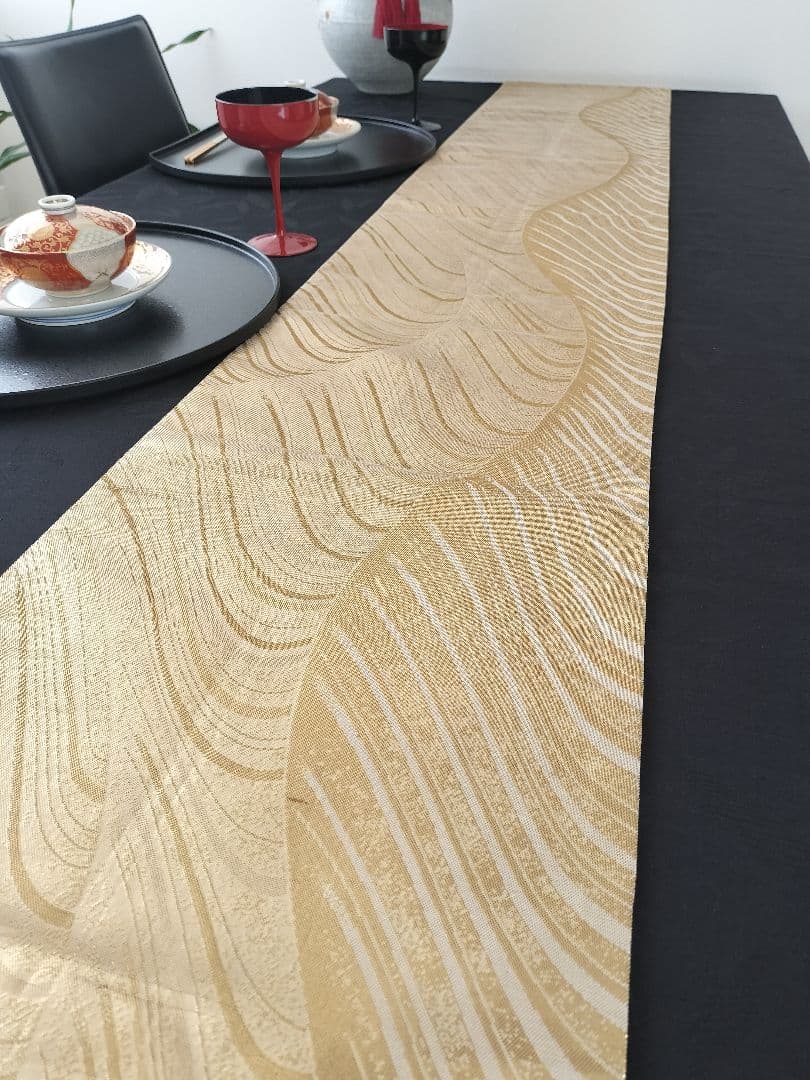 A960★逸品‼️全通帯‼️ひな祭り‼️テーブルランナー2m15cm