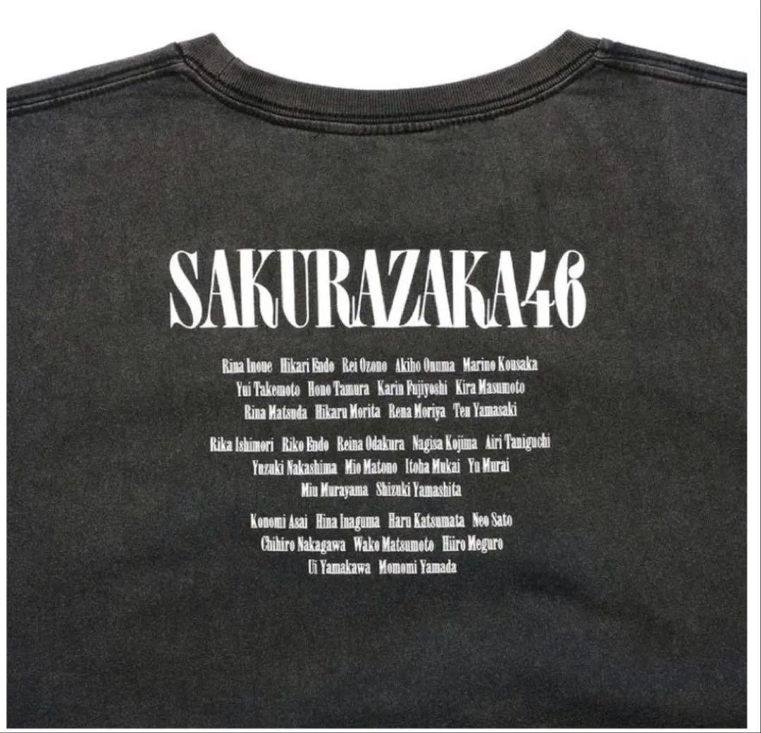 ☆1点限り！☆ 櫻坂46 ロックTシャツ XL 5th live tour