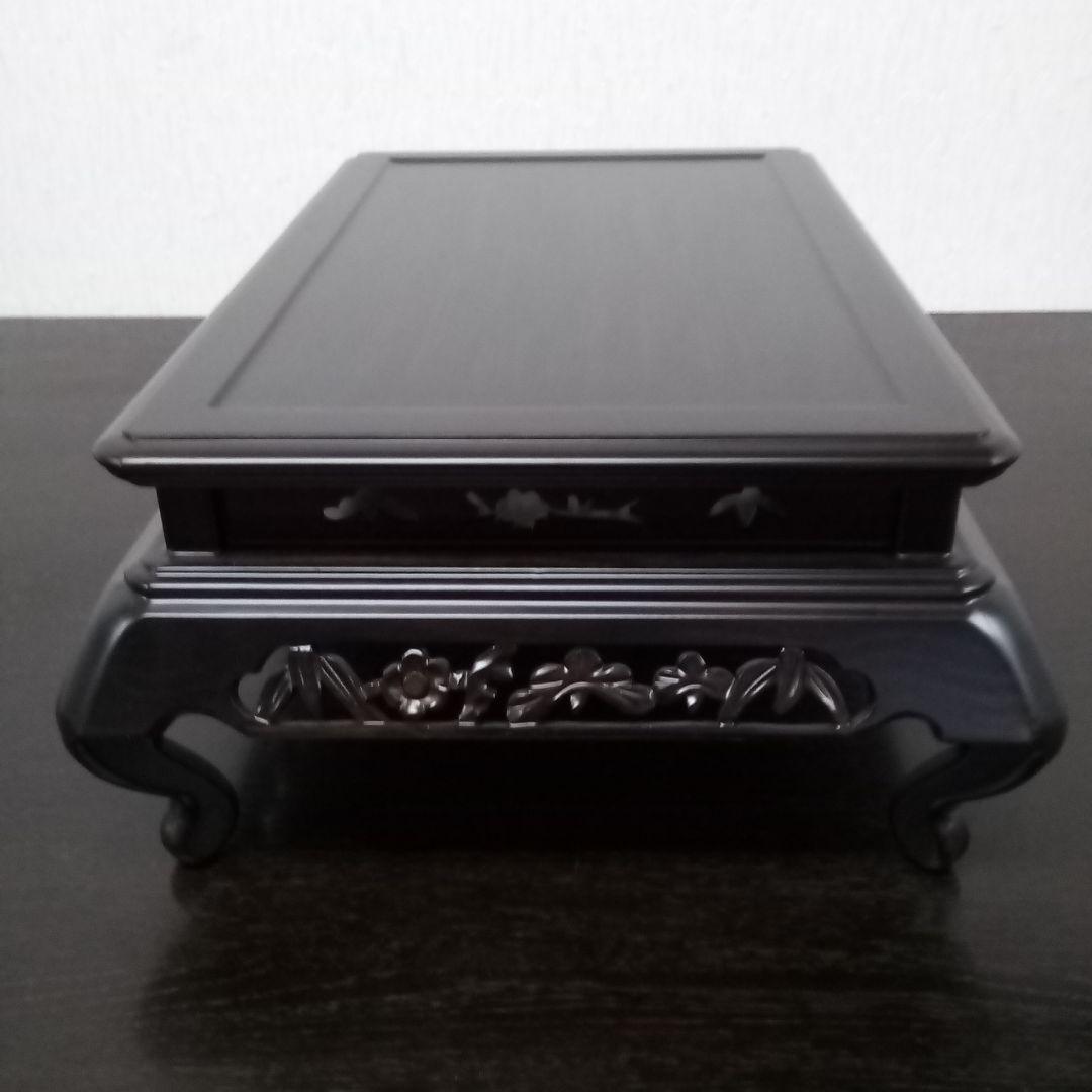 黒檀二段松竹梅花台22号