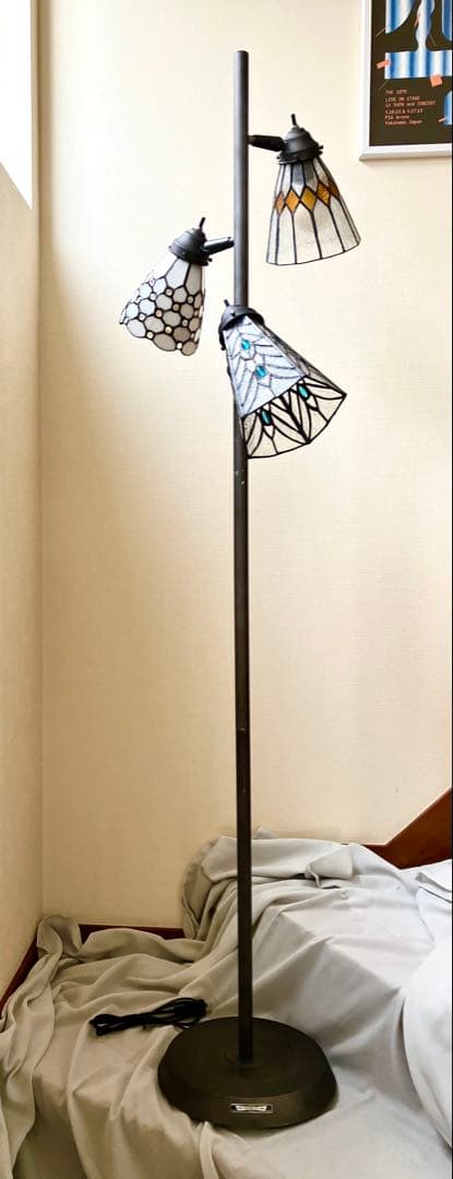 アートワークスタジオ フロアライト ステンドグラス 照明シェード