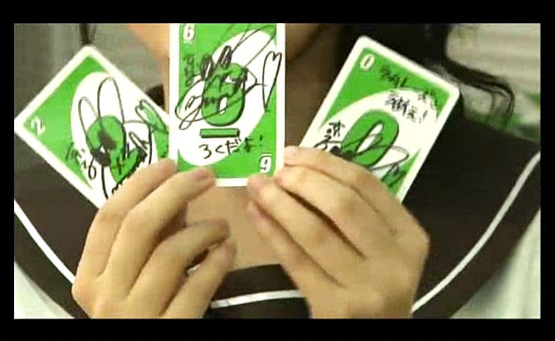 ゆるゆり 大坪由佳 直筆サイン入り UNO 歳納京子