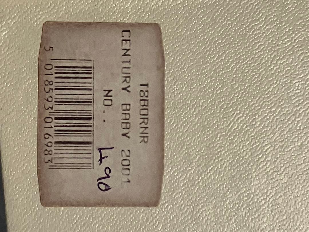 メリーソート チーキー センチュリーベイビー2001 限定　箱タグ付