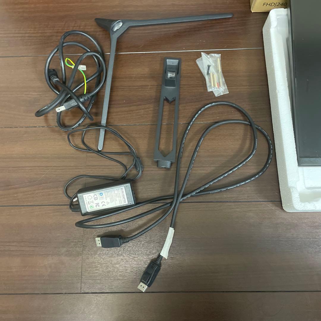 JAPANNEXT 24.5インチ FHD 240Hz LEDモニター 本体