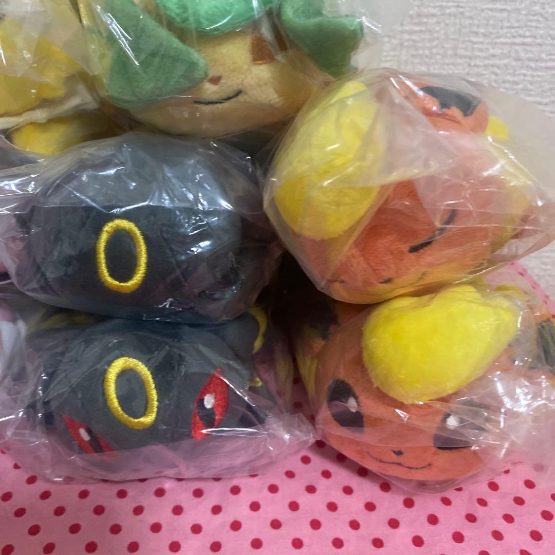 ポケモンセンター限定 くったりぬいぐるみ イーブイ進化系18体セット　コンプ品
