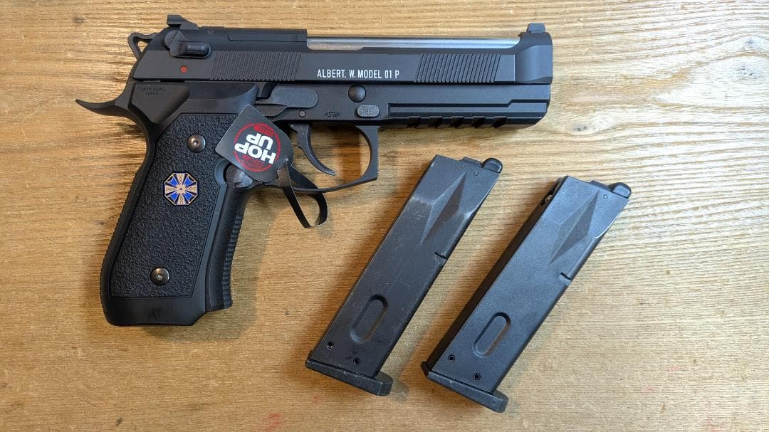 最終価格　東京マルイ アルバート.W.モデル 01P バイオハザード 動作OK