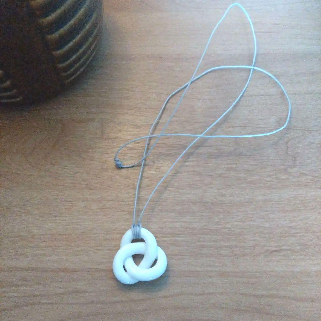 Anne Black Knots ネックレス 陶器