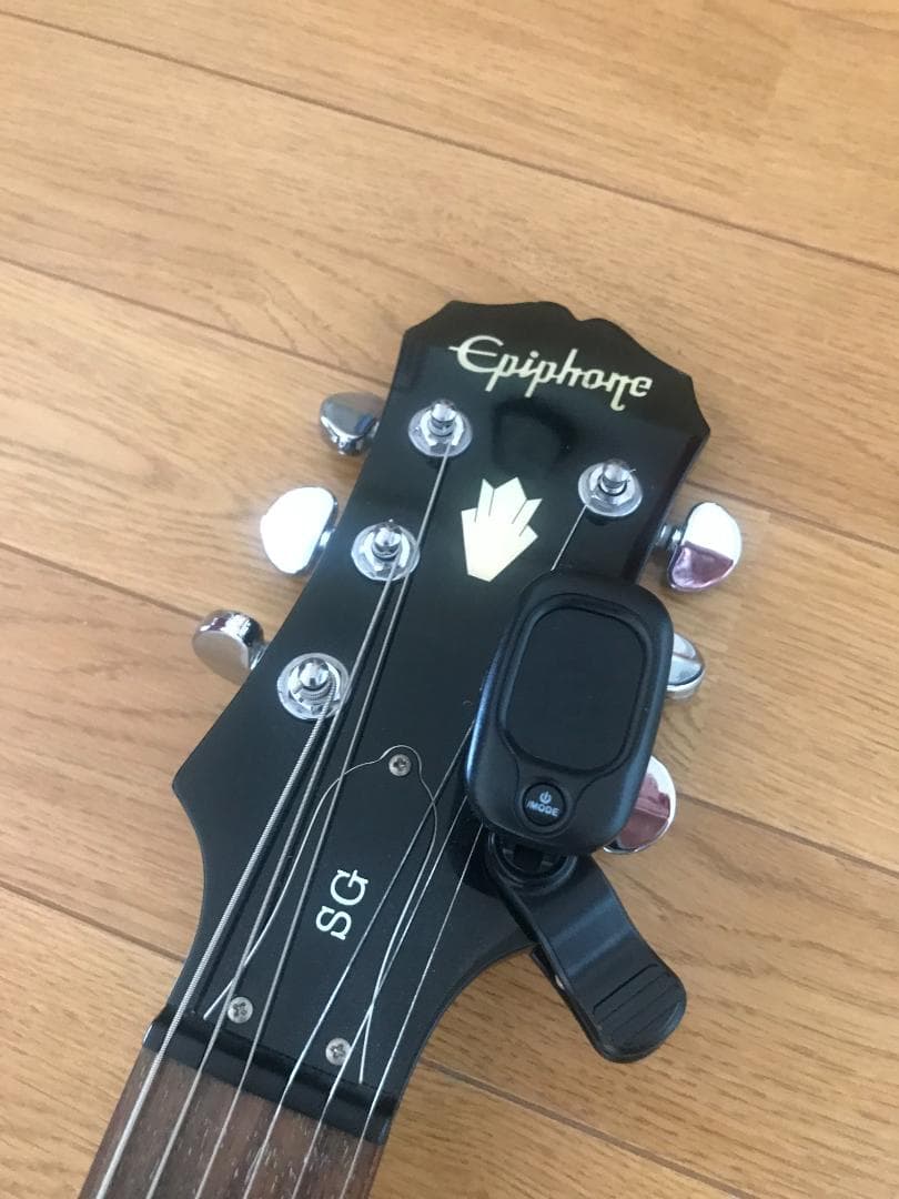 希少バーストバッカーピックアップのエピフォン (Epiphone) SG