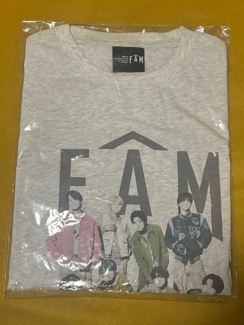 timelesz FAM Tシャツ グレー