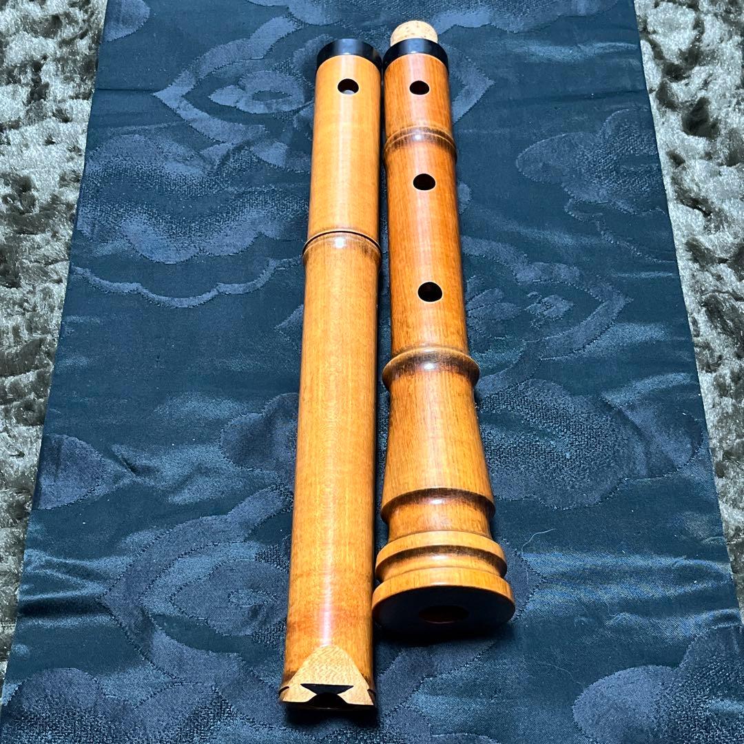 尺八 琴古流 二尺一寸管 【音出し確認済み】