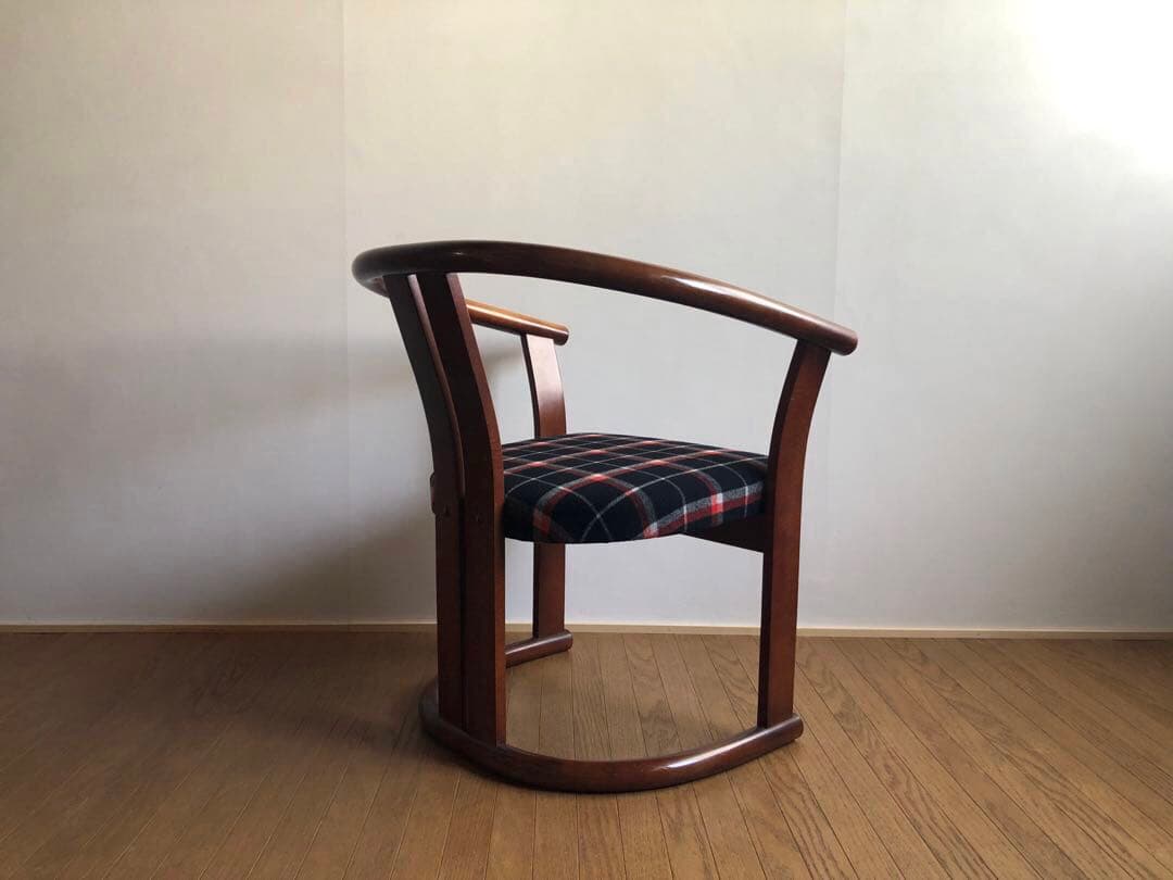 ヴィンテージ 秋田木工社製 剣持勇デザイン No 80 ラウンジチェア 安楽椅子