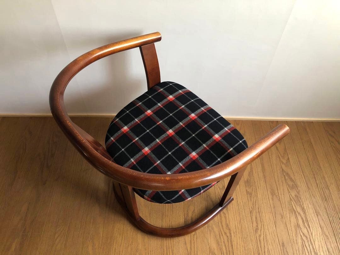 ヴィンテージ 秋田木工社製 剣持勇デザイン No 80 ラウンジチェア 安楽椅子