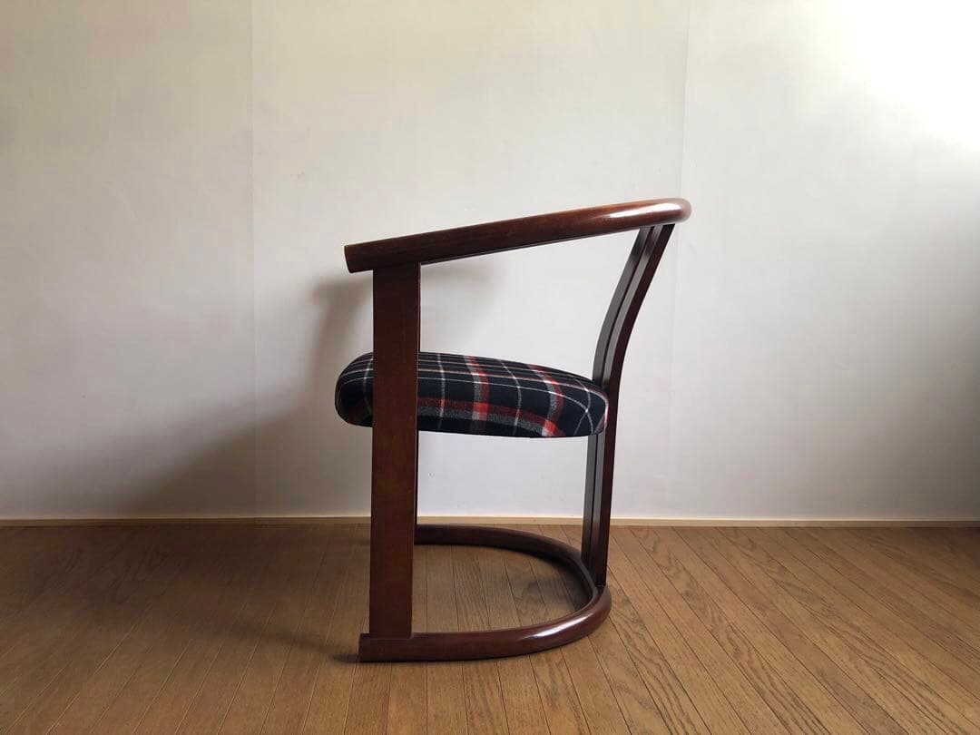 ヴィンテージ 秋田木工社製 剣持勇デザイン No 80 ラウンジチェア 安楽椅子