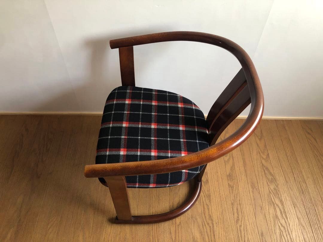 ヴィンテージ 秋田木工社製 剣持勇デザイン No 80 ラウンジチェア 安楽椅子