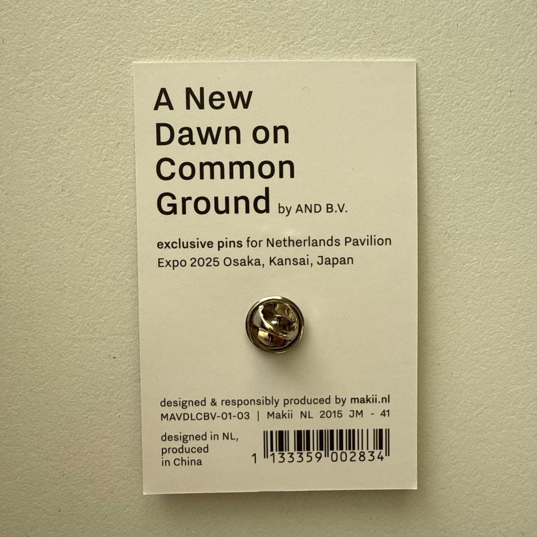 大阪万博　オランダパビリオン 外観ピンバッジ　EXPO2025限定