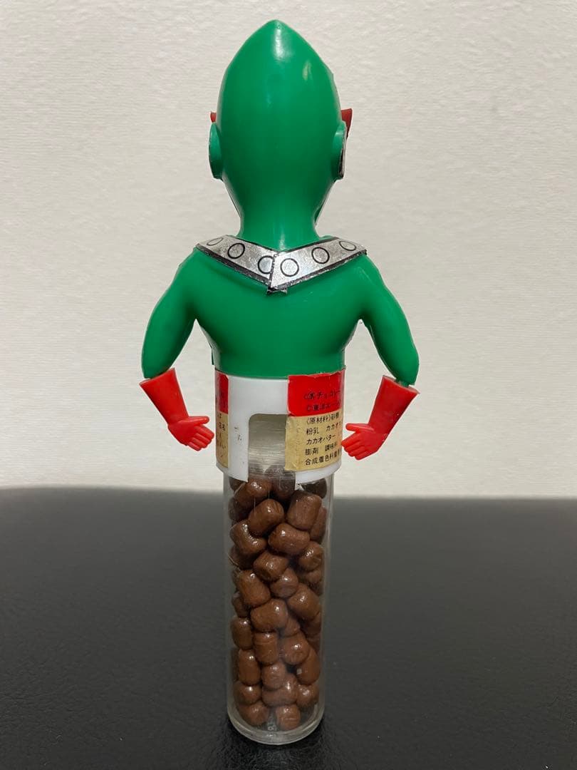 レア！　カバヤ ★ サンダーマスク　チョコボロの空容器