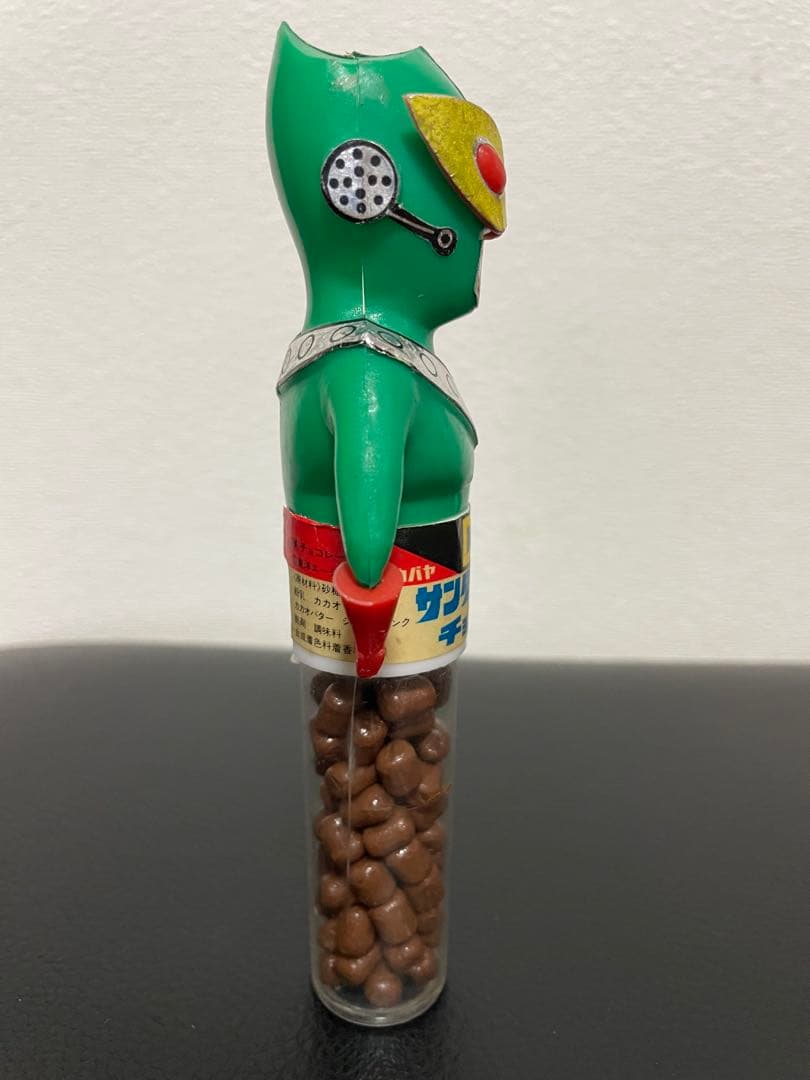 レア！　カバヤ ★ サンダーマスク　チョコボロの空容器