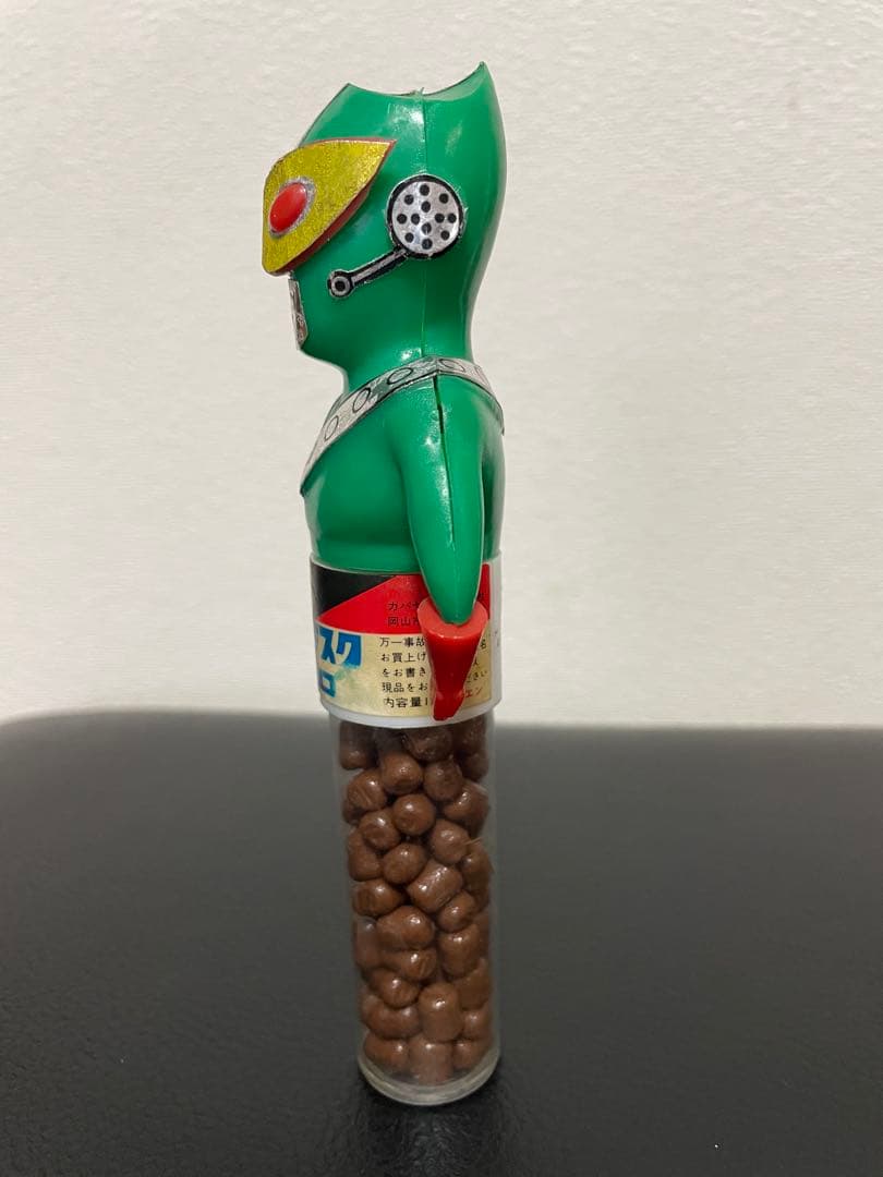 レア！　カバヤ ★ サンダーマスク　チョコボロの空容器