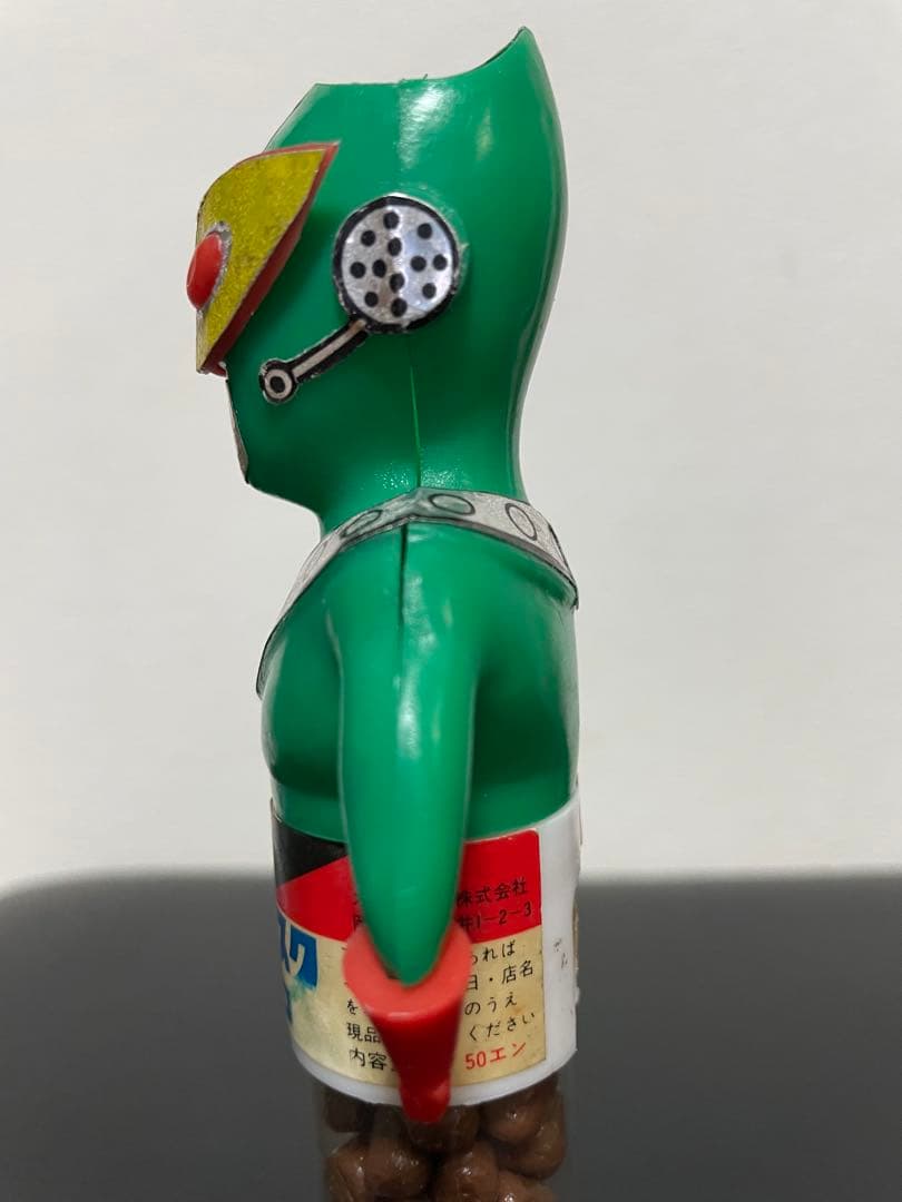 レア！　カバヤ ★ サンダーマスク　チョコボロの空容器