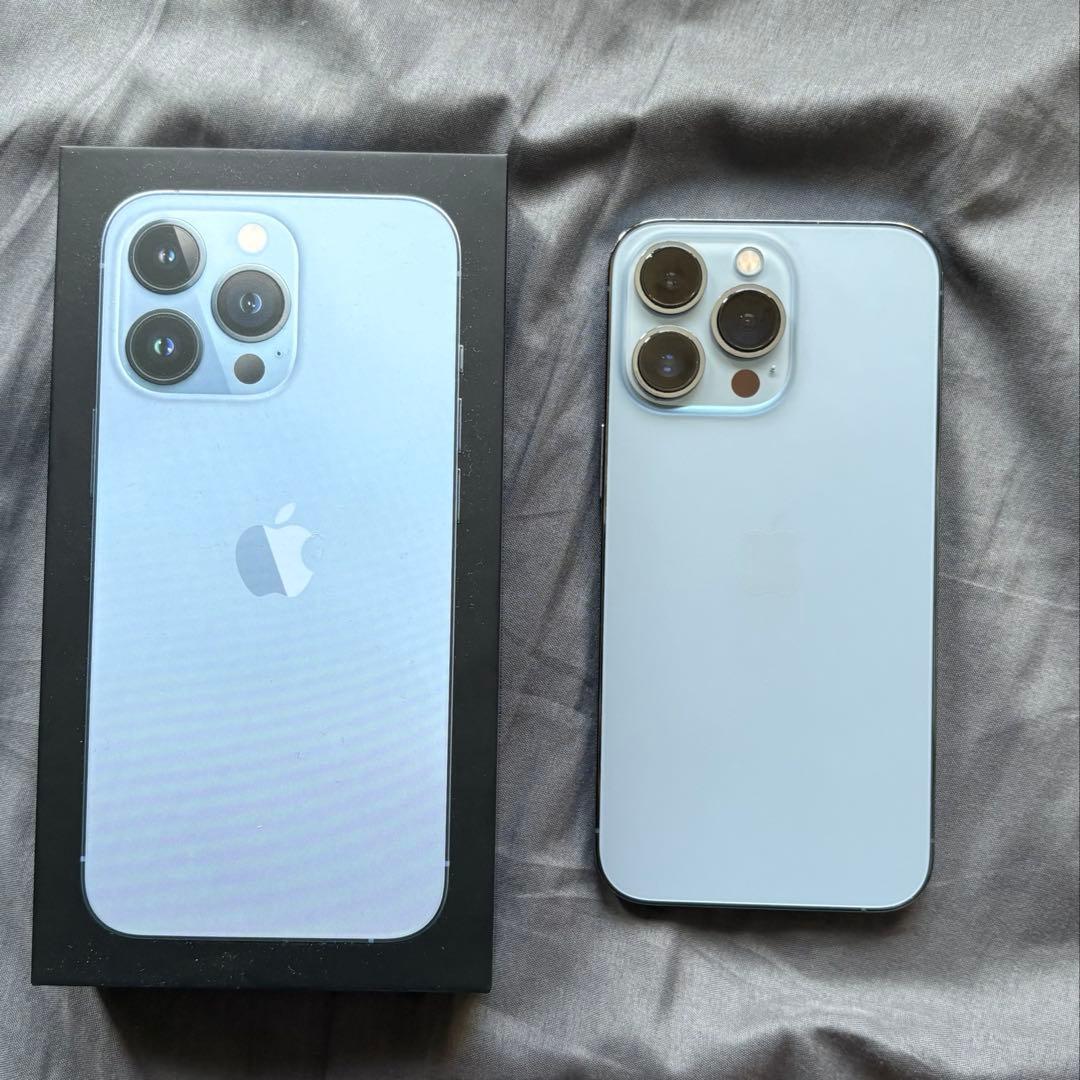 [ジャンク]iPhone13pro シエラブルー　箱あり