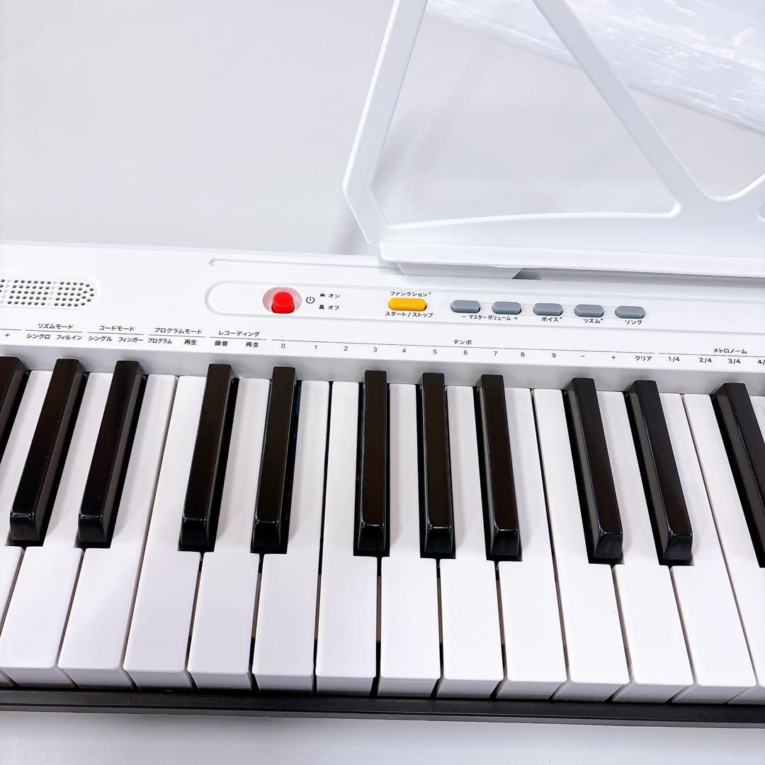 スリムキーボード 電子ピアノ 61鍵盤 TORTE TSDK-61新品マイク付き
