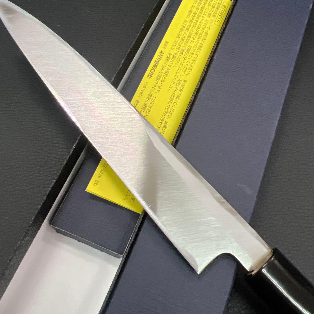 ★新品送料込源正房はがね鍛造刺身包丁180mm六寸右片刃裏押し加工化粧箱入り
