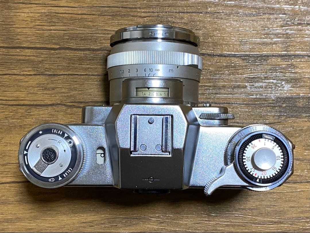 Contarex + Planar 50mm f2 整備済み