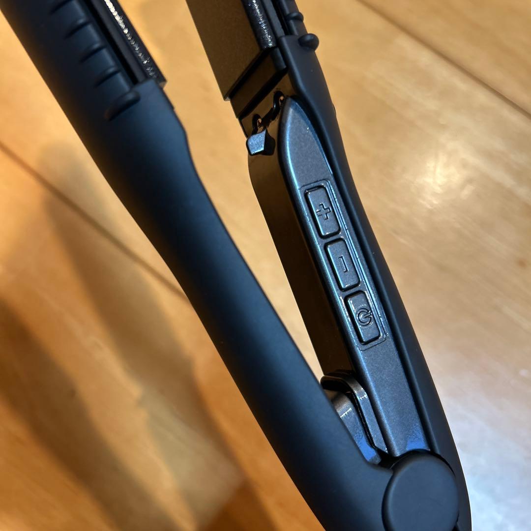 【動作確認済】マグネットヘアプロ ストレートアイロン 黒 HCS-G03DG