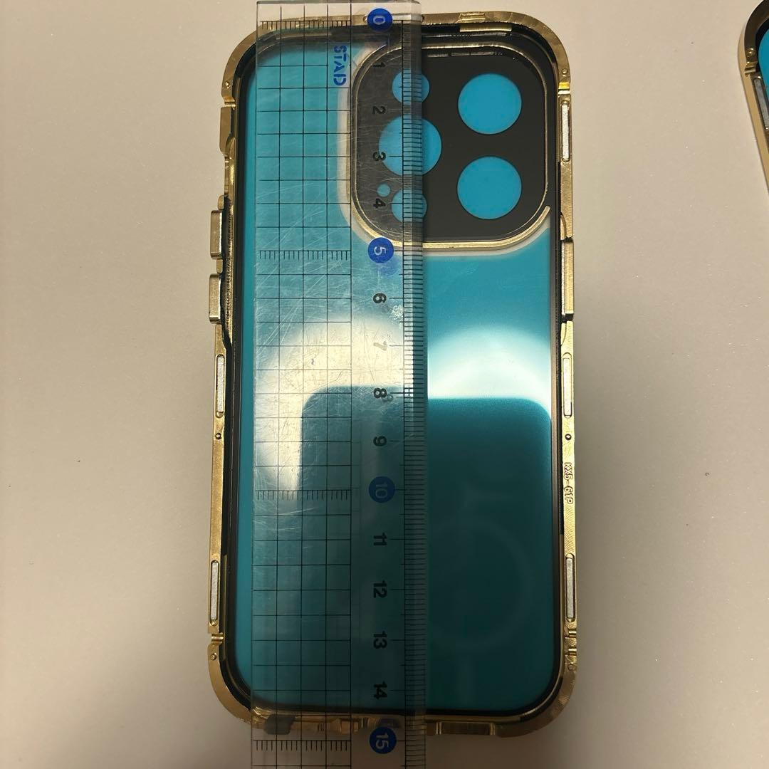 覗き見防止 iPhone 15/15 Proケースロック機能付き+マグネット式