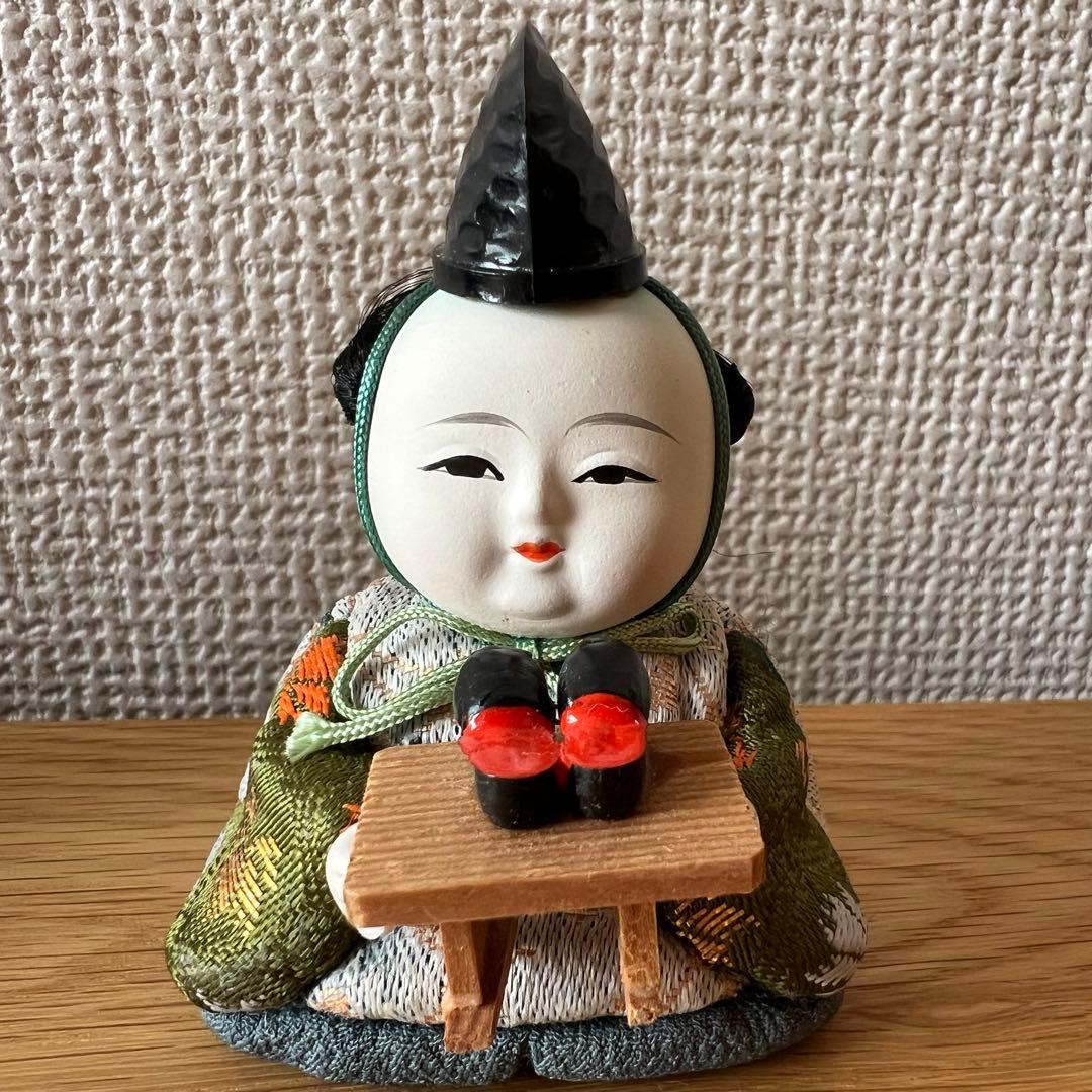 きめこみ雛 木目込み ひな人形 15人揃 小ぶり コンパクト 東京 吉徳