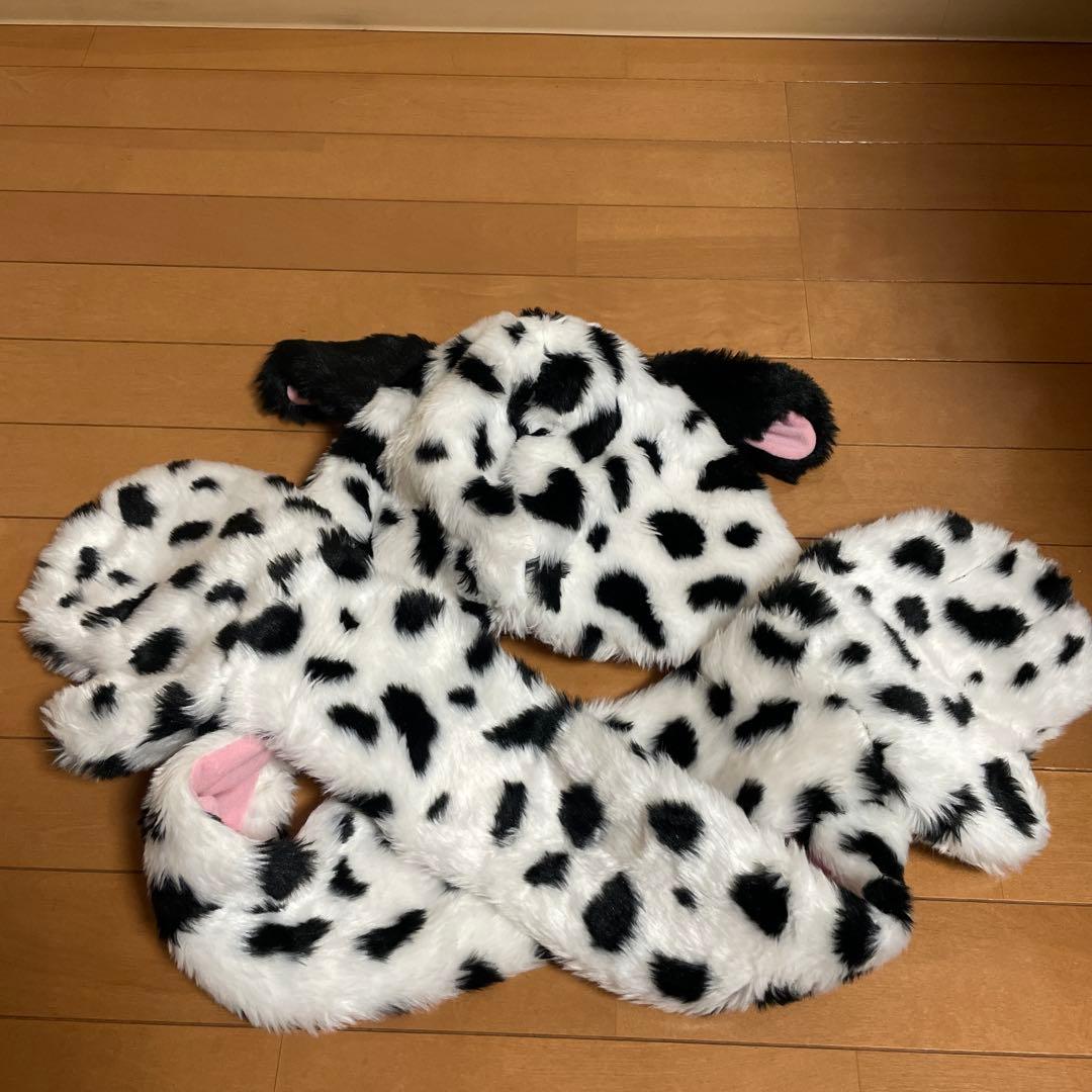 【即購入⭕️】ディズニー 101匹のわんちゃん マフラーキャップ ファンキャップ