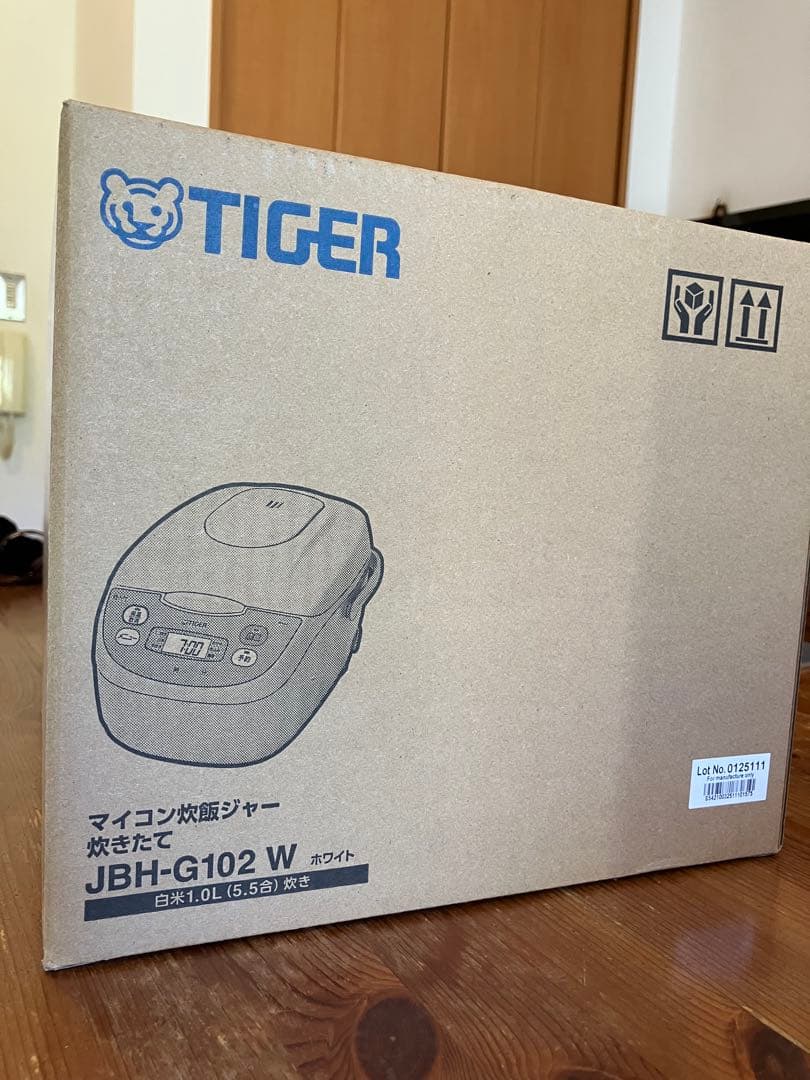 【2025年】タイガー TIGER JBH-G102-W 5.5合炊飯器