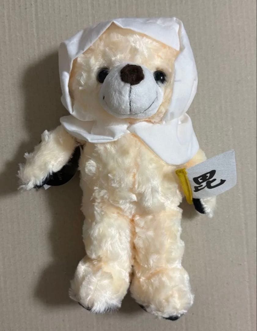 2体セット ご当地ベア 新潟限定 上杉謙信ベア 白 Sサイズ + SSサイズ