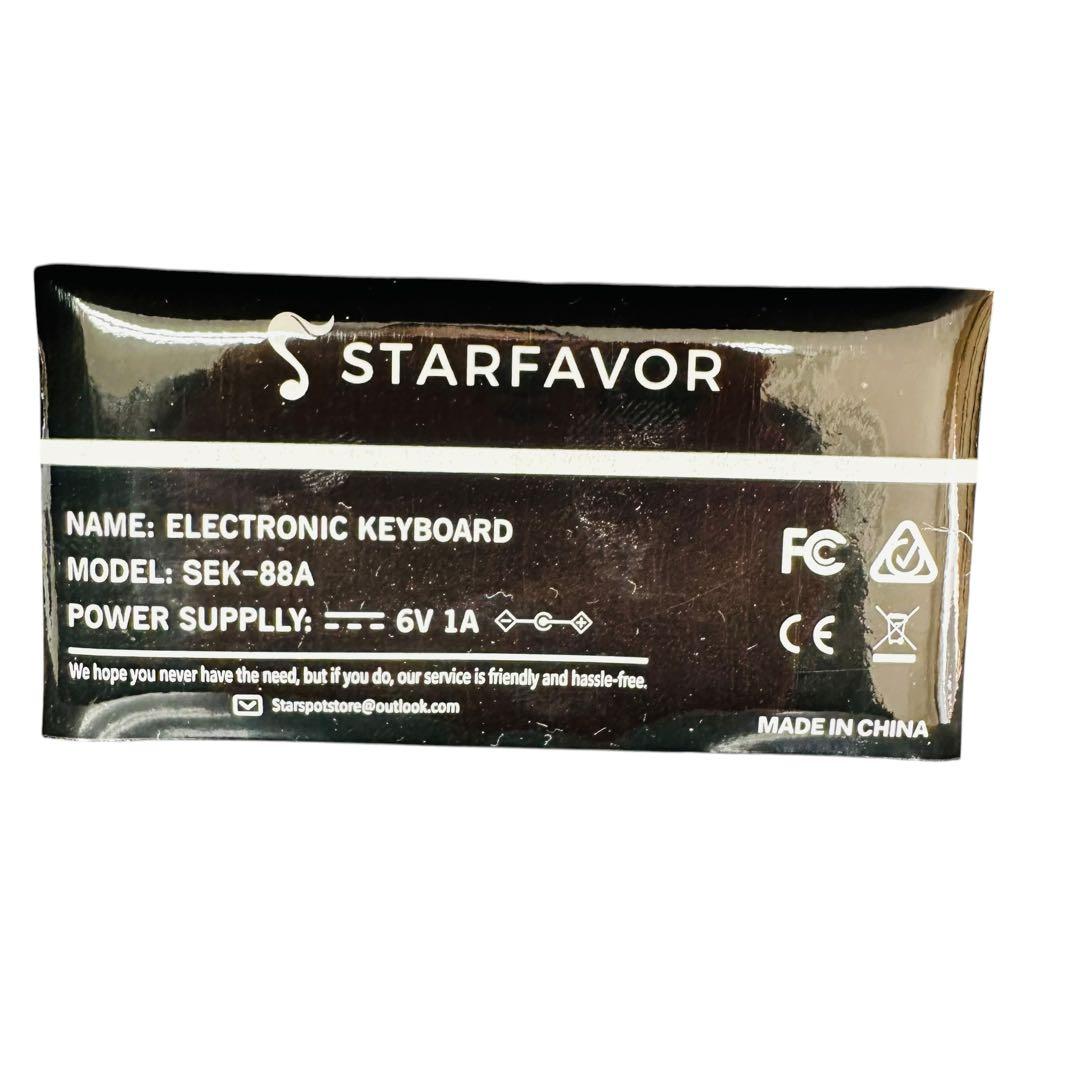 STARFAVOR 電子キーボード SEK-88A