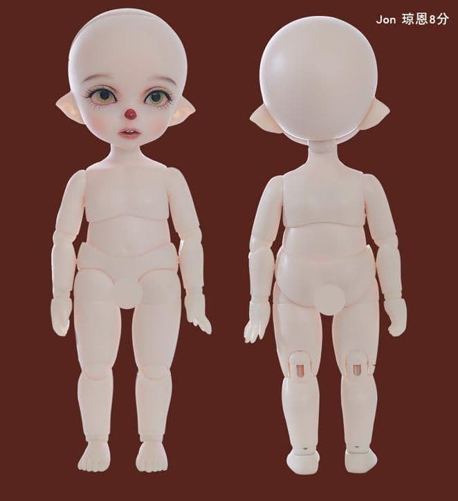 H22 BJD 1/8 ドール本体 Jon　球体関節人形 ハンドメイド