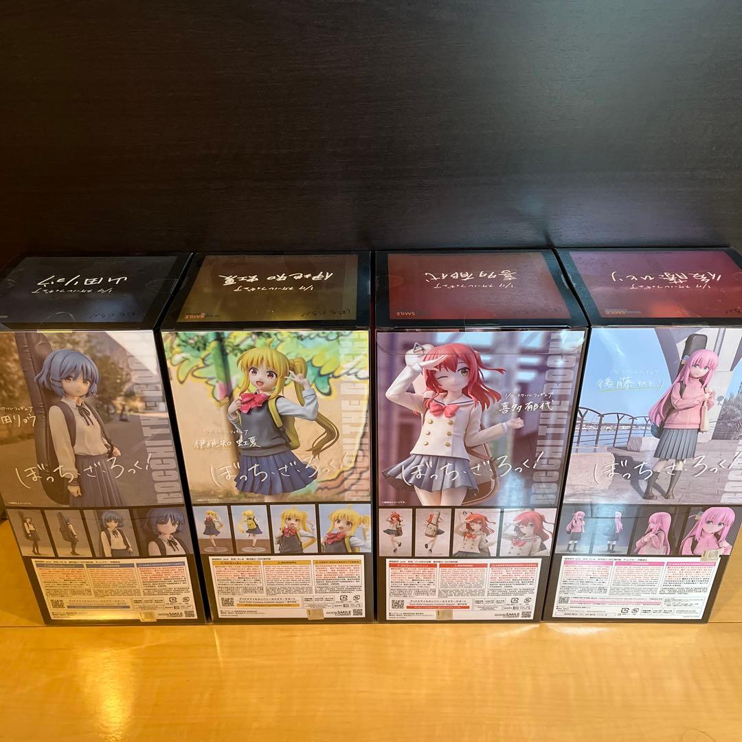 か*る様 【最終値下げ】ぼっち・ざ・ろっく！ フィギュア 4種セット