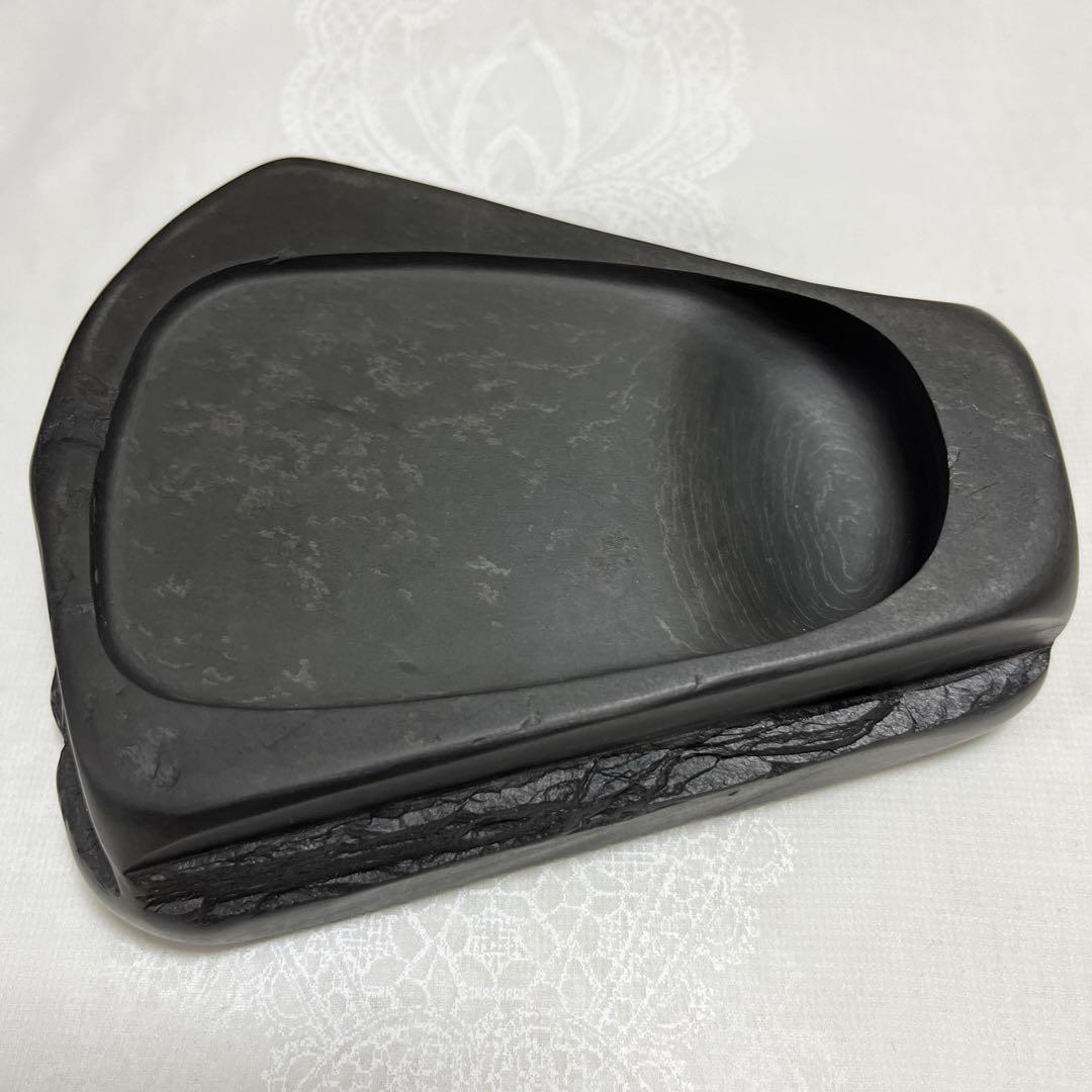 高島虎斑石硯2