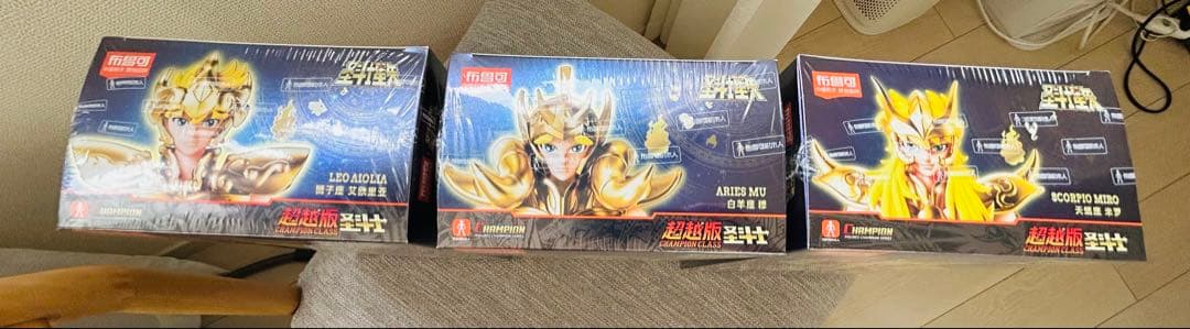 【新品未開封】Blokees Buluke 聖闘士星矢 プラモデル 5体セット