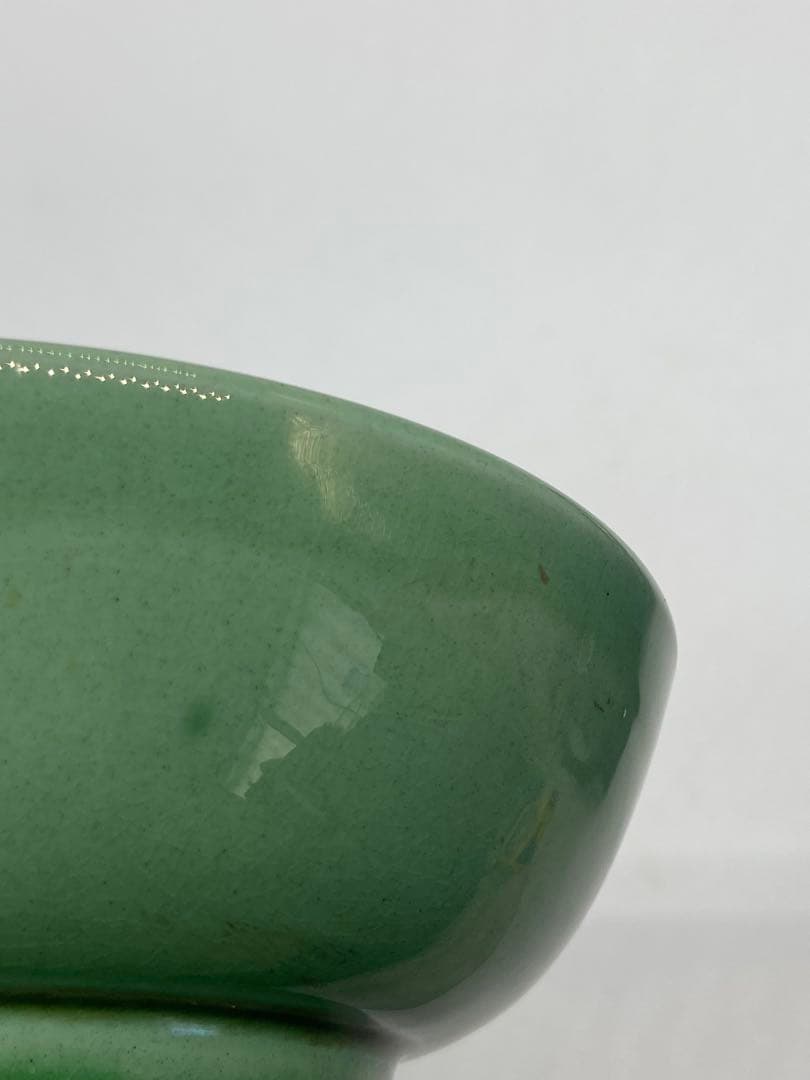 中国　緑釉碗　翠青釉　送料込み0111