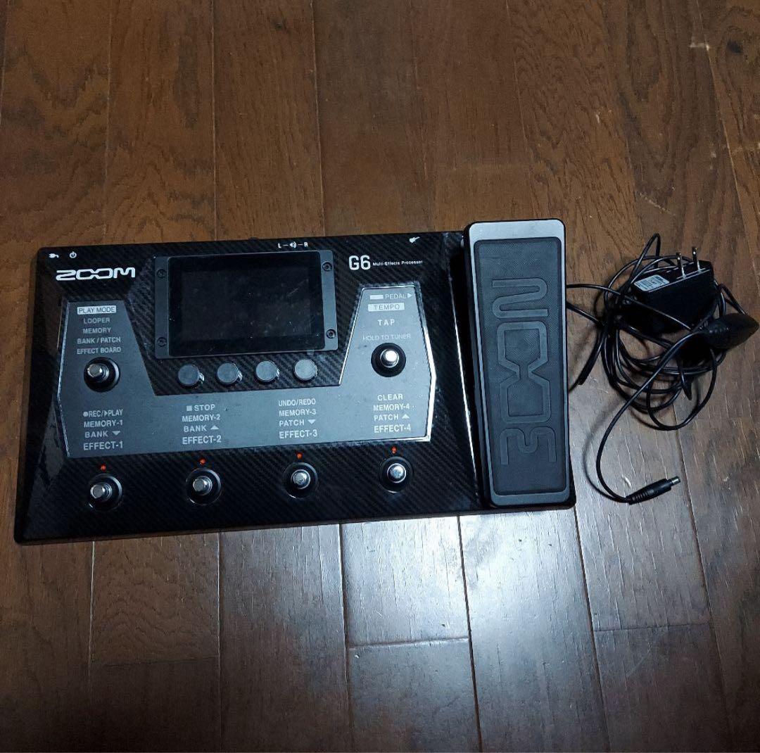 ZOOM G6 マルチエフェクター　BTA-1 セット