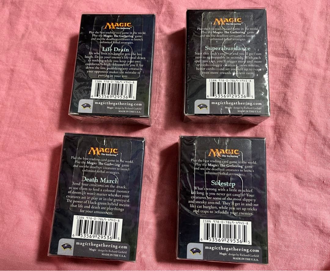 マジック・ザ・ギャザリング　イーブンタイド　テーマデッキ4種　MTG 英語版