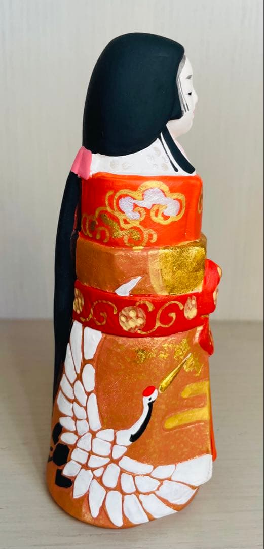 「祝鶴」＊博多人形・お雛様　「小副川　祐二 作」