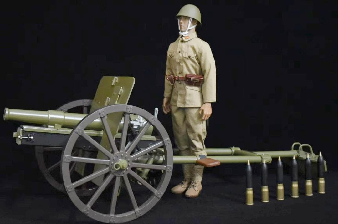 １/6スケール　手作　四一式山砲　模型レプリカ　新品