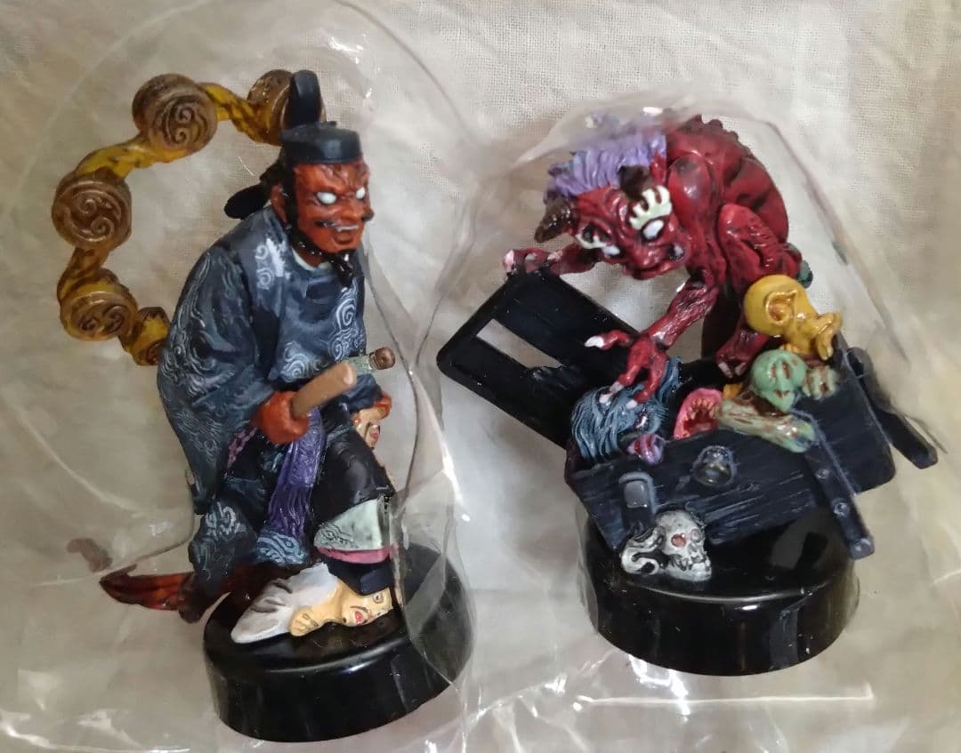 海洋堂　陰陽妖怪絵巻　陽の巻　陰の巻　セット