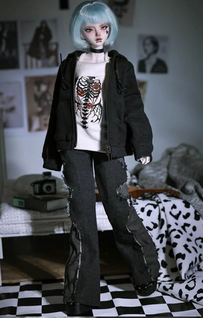 AX998 BJD 1/4 ドール本体 AYSA 球体関節人形 ハンドメイド
