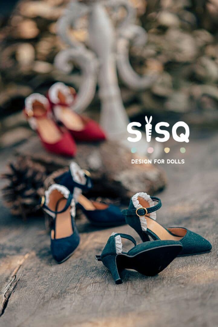 K45 BJD 1/3 ドール用靴　ハイヒール 4色 ハンドメイド