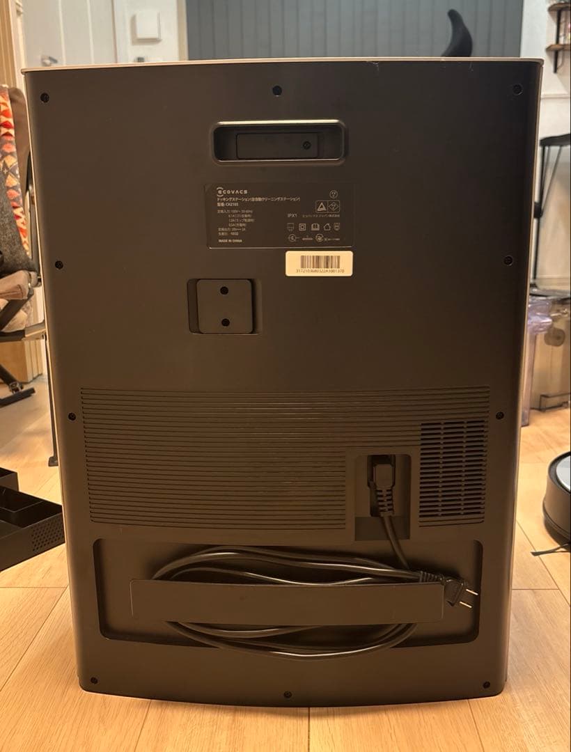 ECOVACS ロボット掃除機本体 シルバー 水洗い可能