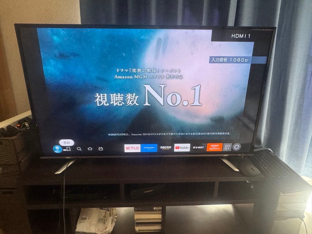 Hisense 49型 液晶テレビ 49A50 2018年製フルHD動作確認済み